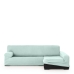 Skydd för chaise longue med lång högerarm Eysa ULISES Aquamarine 170 x 110 x 310 cm