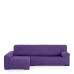 Capa para chaise longue de braço comprido esquerdo Eysa ULISES Roxo 170 x 110 x 310 cm