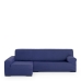 Hoes voor chaise longue met lange armleuning links Eysa ULISES Blauw 170 x 110 x 310 cm