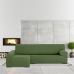 Hoes voor chaise longue met lange armleuning links Eysa ULISES Groen 170 x 110 x 310 cm