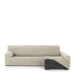 Hoes voor chaise longue met lange armleuning rechts Eysa THOR Wit 170 x 110 x 310 cm