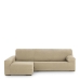 Hoes voor chaise longue met lange armleuning links Eysa THOR Beige 170 x 110 x 310 cm