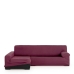 Hoes voor chaise longue met lange armleuning links Eysa ULISES Bordeaux 170 x 110 x 310 cm