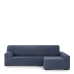 Hoes voor chaise longue met lange armleuning rechts Eysa THOR Blauw 170 x 110 x 310 cm