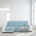 Housse pour chaise longue accoudoir long gauche Eysa MONTBLANC Turquoise 100 x 110 x 240 cm