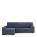 Hoes voor chaise longue met lange armleuning links Eysa THOR Blauw 170 x 110 x 310 cm