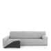 Funda para chaise longue de brazo largo izquierdo Eysa THOR Gris 170 x 110 x 310 cm