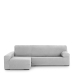 Funda para chaise longue de brazo largo izquierdo Eysa THOR Gris 170 x 110 x 310 cm