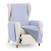 Armchair slipcovers Eysa SILVER Blue 100 x 110 x 55 cm Reversible