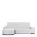 Hoes voor chaise longue met korte armleuning links Eysa LEVANTE Wit 100 x 110 x 240 cm