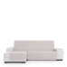 Hoes voor chaise longue met korte armleuning links Eysa MONTBLANC Beige 100 x 110 x 290 cm