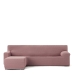 Capa para chaise longue de braço curto esquerdo Eysa JAZ Cor de Rosa 120 x 120 x 360 cm