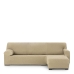 Hoes voor chaise longue met korte armleuning rechts Eysa THOR Beige 110 x 110 x 310 cm