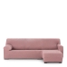 Capa para chaise longue de braço curto direito Eysa THOR Cor de Rosa 110 x 110 x 310 cm