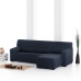 Hoes voor chaise longue met korte armleuning rechts Eysa ROC Blauw 120 x 120 x 360 cm