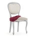 Housse de Chaise Eysa JAZ Bordeaux 50 x 5 x 50 cm 2 Unités