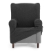 Hoes voor een oorfauteuil Eysa THOR Donker grijs 80 x 110 x 90 cm