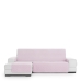 Hoes voor chaise longue met korte armleuning links Eysa MONTBLANC Roze 100 x 110 x 200 cm