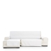 Capa para chaise longue de braço curto esquerdo Eysa SILVER Branco 100 x 110 x 240 cm