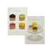 Kitchen Cloth HappyFriday Cupcakes Multicolour 70 x 50 cm (2 Units)