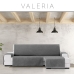 Sofa Cover Eysa VALERIA Anthracite Dark grey 100 x 110 x 290 cm