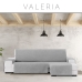 Sofa Cover Eysa VALERIA Grey 100 x 110 x 290 cm