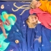 Dekbedovertrek set HappyFriday Mr Fox Happy mermaid Multicolour Bed van 105 2 Onderdelen