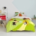 Dekbedovertrek set HappyFriday Mr Fox Piggys  Multicolour Bed van 80 2 Onderdelen