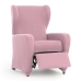 Housse de fauteuil avec pieds séparés Eysa ULISES Rose 90 x 100 x 75 cm