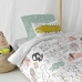 Parure de couette HappyFriday Moshi Moshi Best Buddies Multicouleur Lit 1 persone 2 Pièces