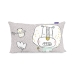 Cushion cover HappyFriday Moshi Moshi Best Buddies Multicolour 50 x 30 cm