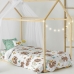 Dekbedovertrek set HappyFriday Moshi Moshi Happy Sloth Multicolour Bed van 80 2 Onderdelen