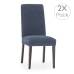 Chair Cover Eysa THOR Blue 50 x 55 x 50 cm 2 Units