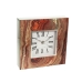 Reloj de Mesa Romimex Marrón Dorado Vidrio 20 x 20 x 5 cm