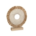 Decoratieve figuren Romimex Beige Natuurlijk 8 x 40 x 36 cm Met franjes Disco