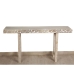 Console Romimex Wit Natuurlijk Mangohout Hout MDF 140 x 74 x 35 cm