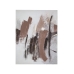 Oil Painting Romimex Beige Canvas Abstract 90 x 120 x 4 cm