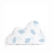 Προστάτης παχνιών HappyFriday Basic Kids Clouds Μπλε 60 x 40 cm