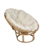 Stol Romimex Naturell Rattan 115 x 90 x 115 cm