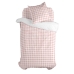 Dekbedovertrek set HappyFriday Basic Kids Roze Bed van 80 Vichy 2 Onderdelen