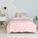 Dekbedovertrek set HappyFriday Basic Kids Roze Bed van 80 Vichy 2 Onderdelen