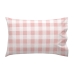 Dyne deksel sett HappyFriday Basic Kids Rosa Barneseng Gingham 2 Deler