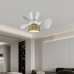 Ventilatore da Soffitto con Luce Romimex Bianco Naturale