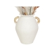 Vaso Romimex Branco Rotim Terracota 30 x 40 x 30 cm Com pegas