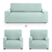 Sofa cover set Eysa ULISES Aquamarine 3 Pieces