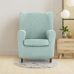 Wingback chair cover Eysa ULISES Aquamarine 80 x 100 x 90 cm