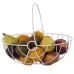 Coupe à fruits Alexandra House Living Blanc Métal 29 x 22 x 12/24,5 cm