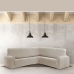 Housse de canapé Eysa JAZ Beige 110 x 120 x 600 cm