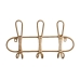 Wall mounted coat hanger Romimex Natural wicker 40 x 21 x 8 cm