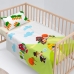 Bedding set HappyFriday Mr Fox Piggys Multicolour Baby Crib 2 Pieces